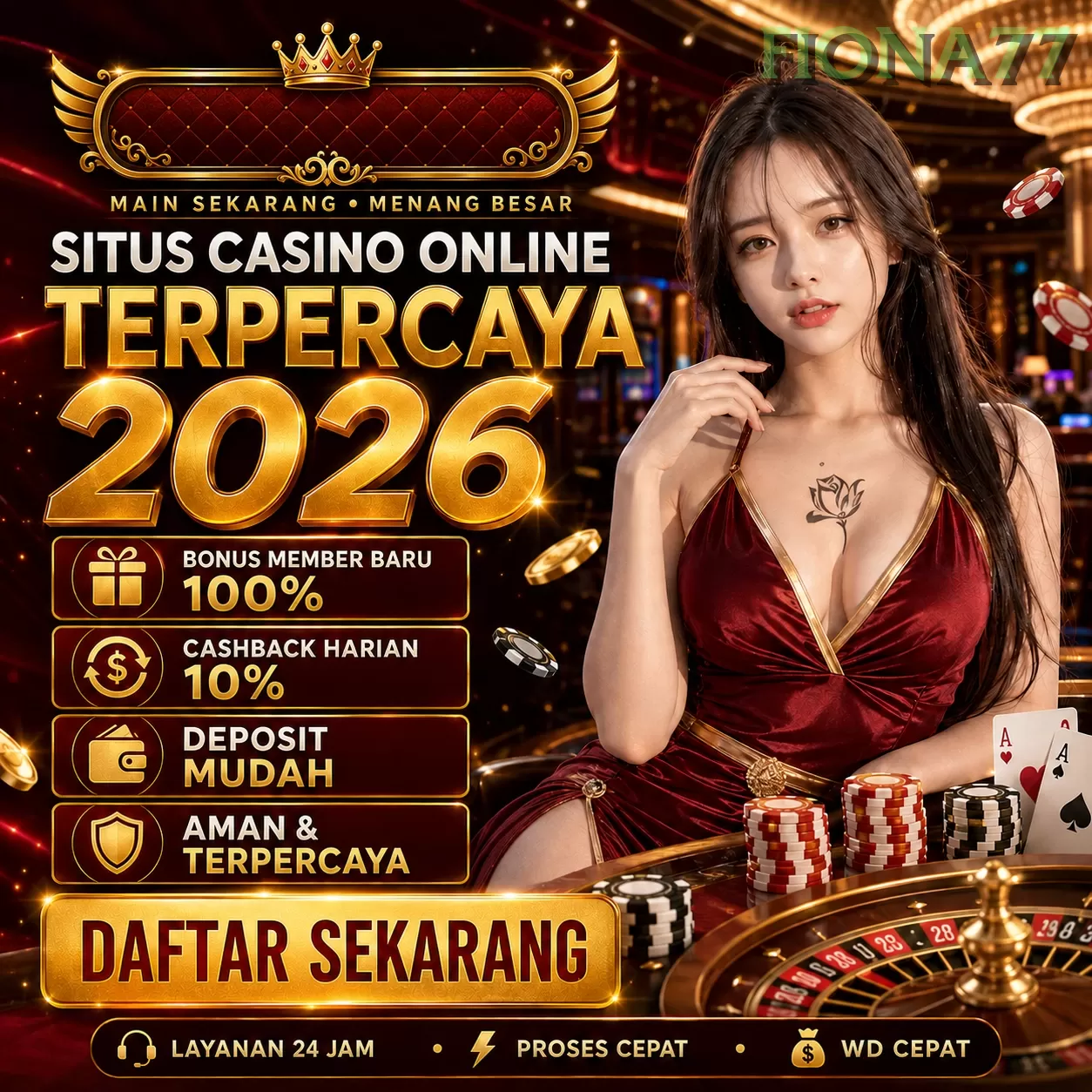 fiona77 Platform Game Terpercaya untuk Pemain Indonesia